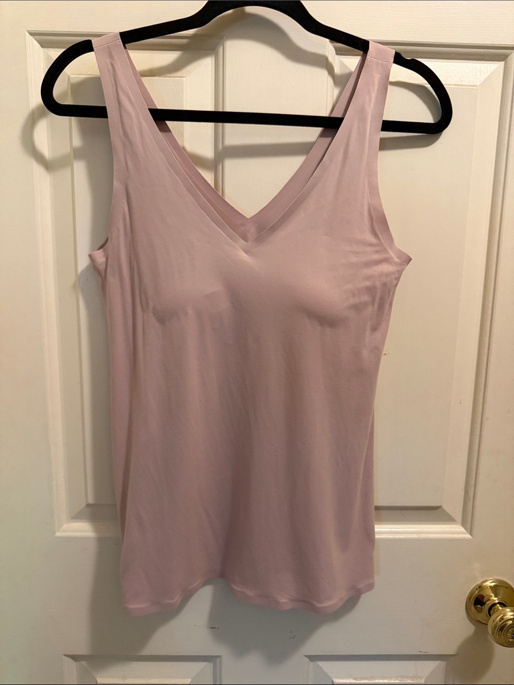 Soma Light Pink V-Neck Slip Tank